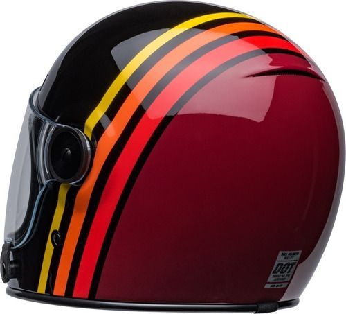 Casco Moto Calle Bell Bullitt Reverb Negro/Rojo-2