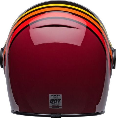 Casco Moto Calle Bell Bullitt Reverb Negro/Rojo-3
