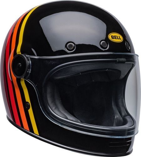 Casco Moto Calle Bell Bullitt Reverb Negro/Rojo-7