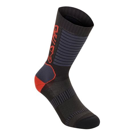 Calcetines Ciclismo Astars Paragon Lite Negro/Rojo-2