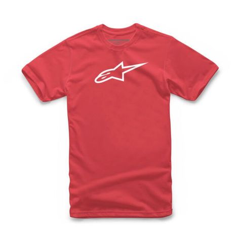 Polera Alpinestars Ageless Rojo/Blanco-0