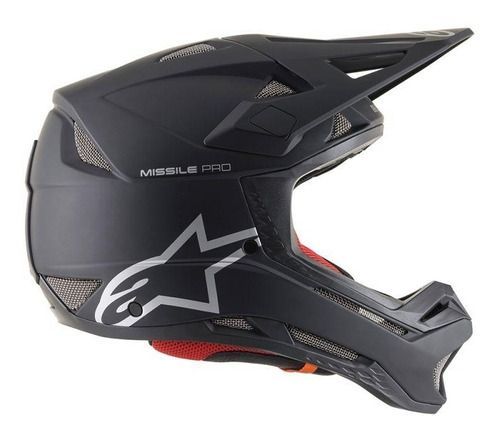 Casco Ciclismo Astars Missile Pro Negro/Matte-2