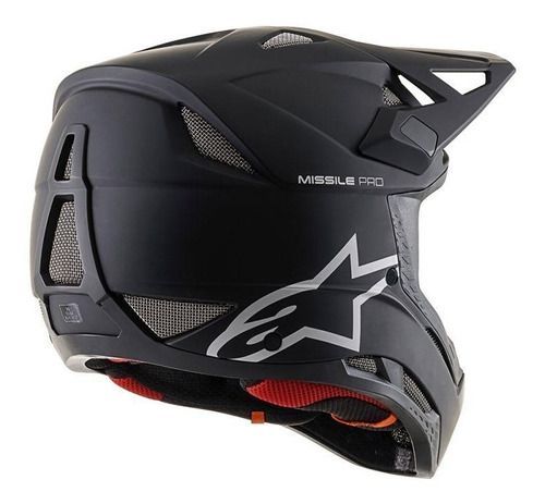 Casco Ciclismo Astars Missile Pro Negro/Matte-5