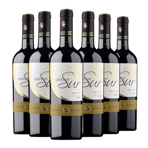 CAJA X 6 VINOS RESERVA LATITUD SUR MERLOT-0