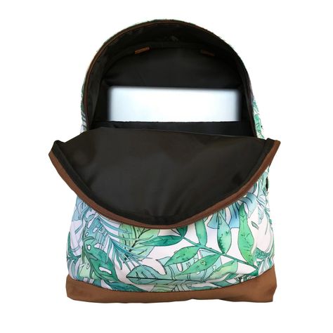 Mochila sustentable escolar botánica Paper Home-2
