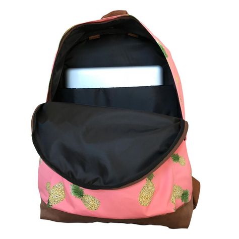 Mochila sustentable escolar piñas Paper Home-1