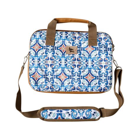 Bolso de notebook sustentable 13" y 14" pulgadas mosaico Paper Home-0
