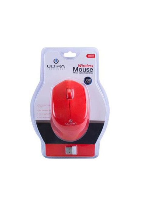 Mouse Inalámbrico Ultra Óptico 3 Botones DPI 800-0