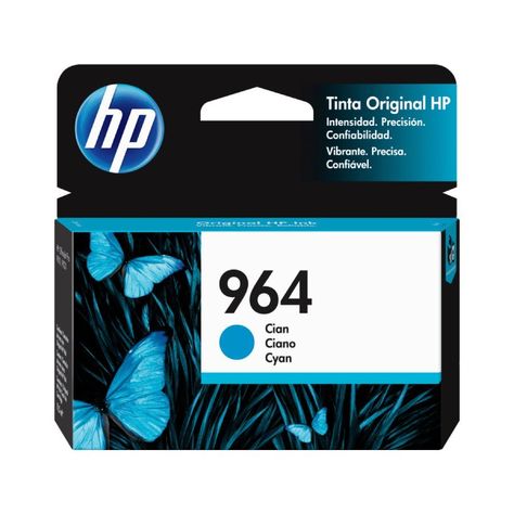 Tinta Cian HP 964 Original Cartridge LAR-0