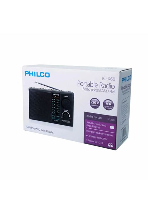 Radio Philco AM FM SW1-2