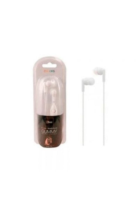 Audífonos Gummy In-ear Manos Libres Blanco Mlab-2
