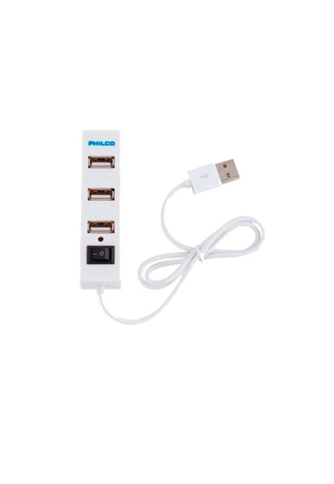 Mini 2.0 Hub Philco 4 Puertos USB -0