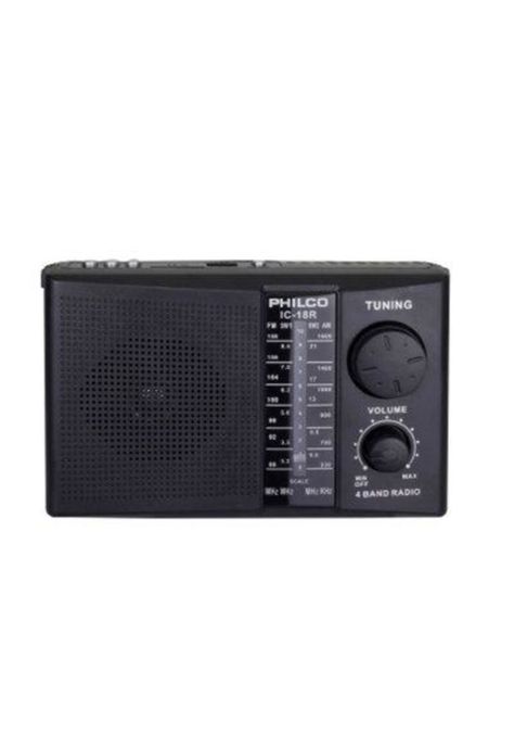 Radio 4 Bandas Recargable IC-18R USB SD Philco-0