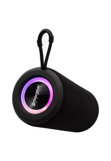 Parlante Monster Audio P468n Tws Color Negro Rgb-2
