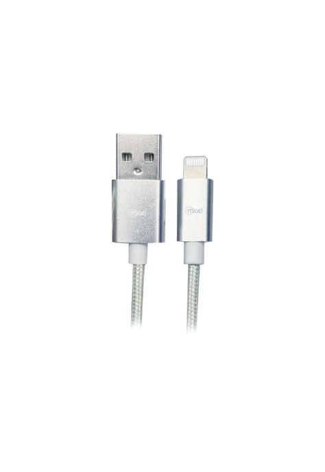 Cable Certificado Lightning a USB Silver-2