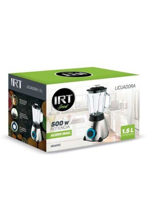 Licuadora Irt Jarra Vidrio 500w-2