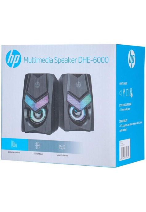 Parlantes de Ordenador HP DHE-6000 2.0 2x3W Gaming RGB-2