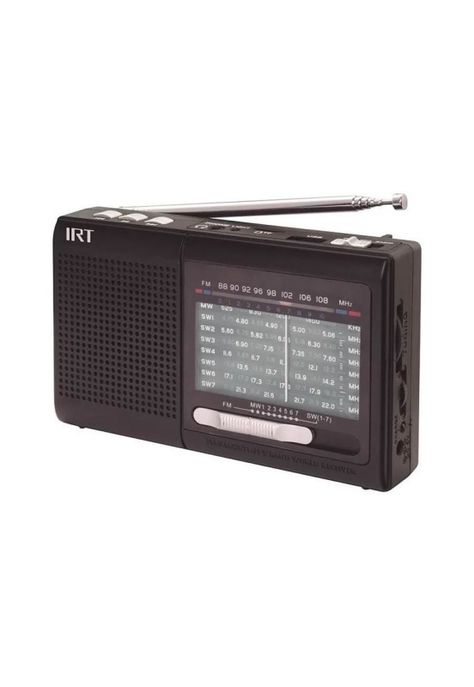 Radio Am fm sw usb msd 9 Bandas Recargable Negra-1