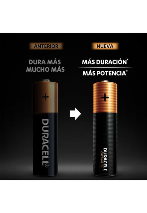 Pila Duracell Optimum Aa2-3