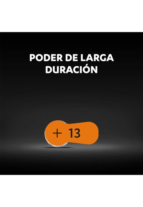 Pila Duracell Auditiva D13x6 1.45 Volt Fx-1