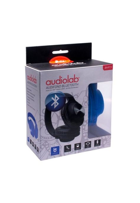 Audífonos Inalámbricos Bluetooth  Azul Over-ear Fx-2