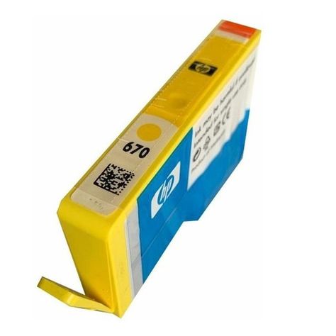 Cartucho de Tinta HP CZ116AL 670 Amarillo-1