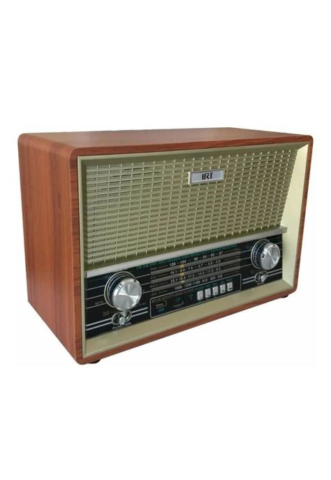 Parlante Portátil Retro Bt fm am sw1 2 usb sd aux Irt-1