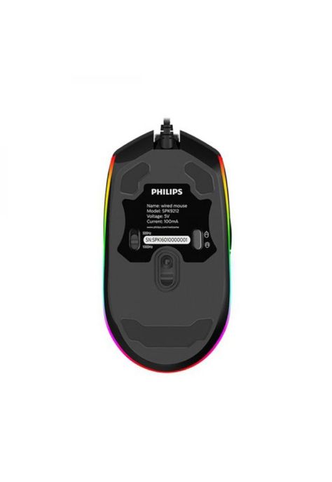 Mouse Gamer Philips SPK9212 8 Botones DPI 6400-2