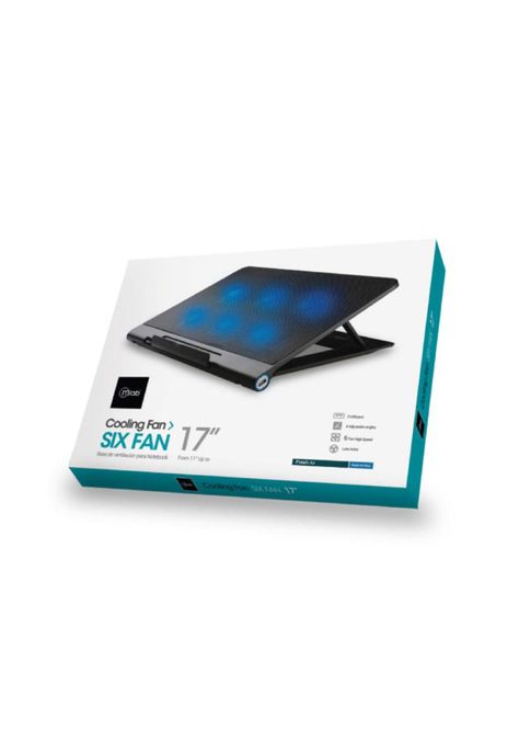 Ventilador Notebook Mlab 9037 Cooling Six Fan 17"-3