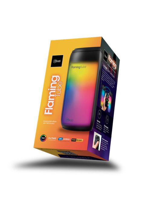 Parlante  Flaming Tube light effects-5