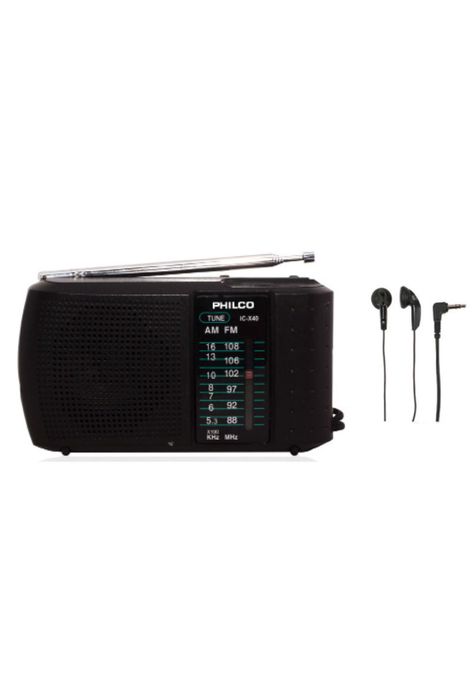 Radio Portatil C/ Parlante Y Audífono-0