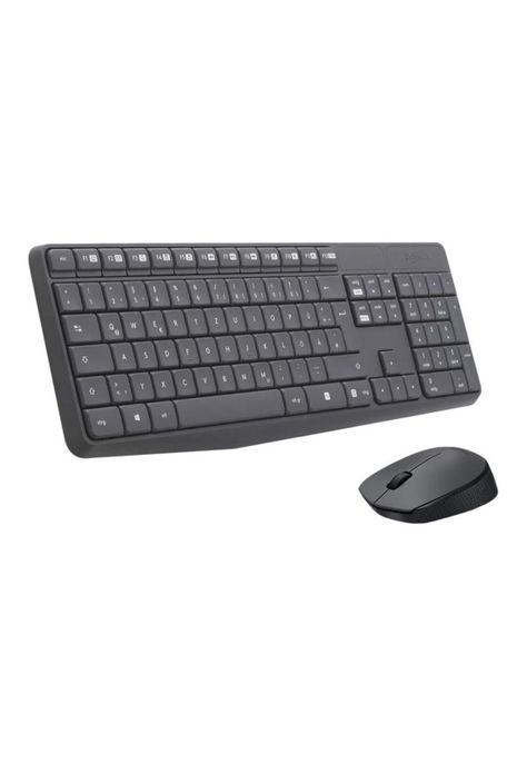 Combo Teclado Y Mouse Inalámbrico Logitech Mk235-2