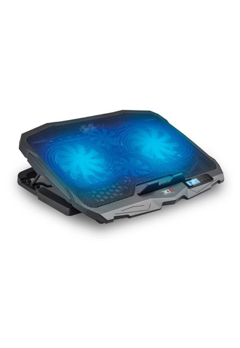 Base Ventilador 3DFX Notebook Gamer Four Fan 17 USB-0