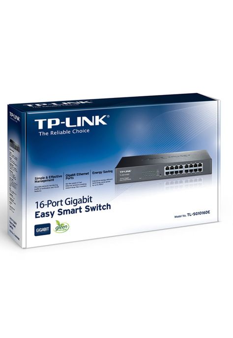 Switch Tp-Link TL-SG1016DE Inteligente de 16 Puertos Gigabit -2