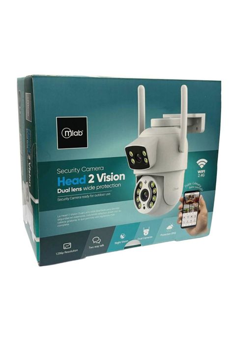 Camara de Seguridad Mlab 9419 Doble Lente Full HD-1