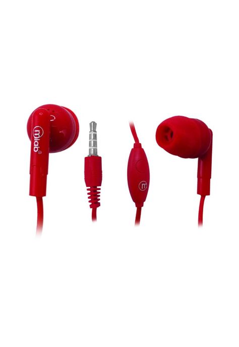 Mlab Audif Gummy In-ear M.libres Red Color Rojo-1