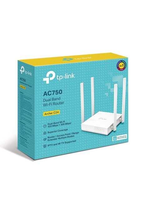 Router Archer C24 Wi-Fi de Doble Banda AC750 TP-Link-3