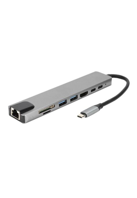 Hub 8 en 1 Multifunción Philco USB-C-0