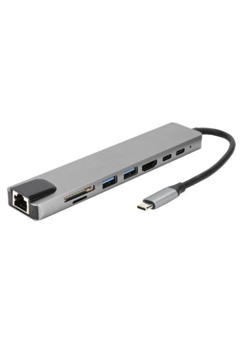 Hub 8 en 1 Multifunción Philco USB-C-2