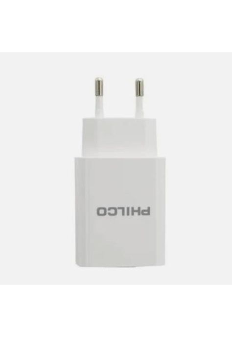 Cargador Philco, Quick Charge 3.0, Conexión USB-C, 20W, No Incluye Cable-0