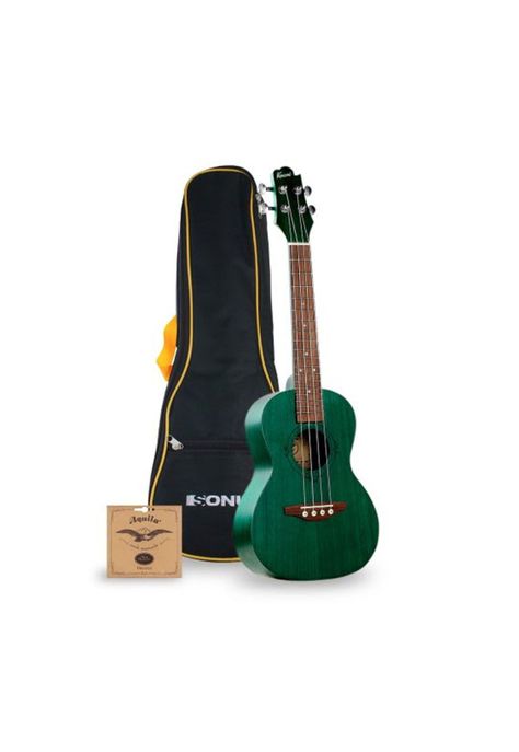 Ukelele Sonun Kauai Concierto 26 Pulgadas Verde Con Funda-3