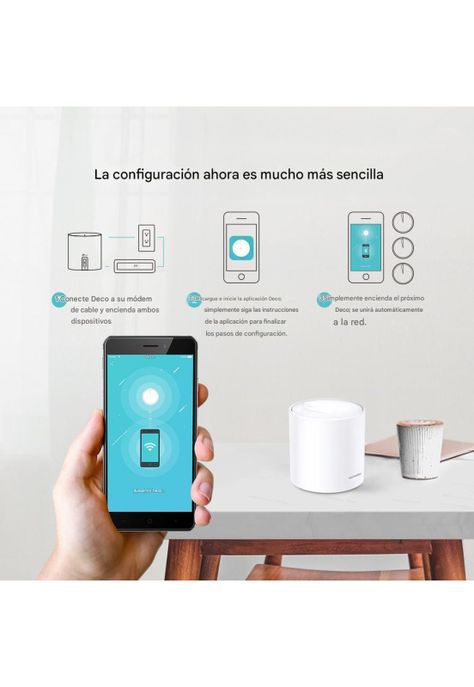 Sistema Wi-Fi 6 Mesh AI para toda la casa AX1800-4