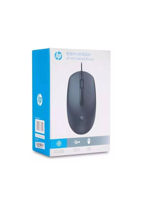 Mouse HP M10 Alámbrico Negro-2