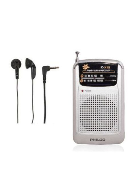Radio Portátil C Parlante Y Audífono-0