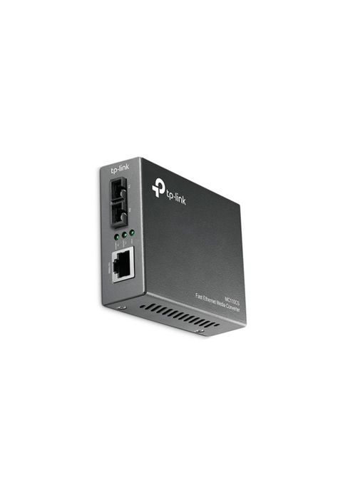 Convertidor DE Medios DE Fibra Gigabit 10/100 100mbps -1
