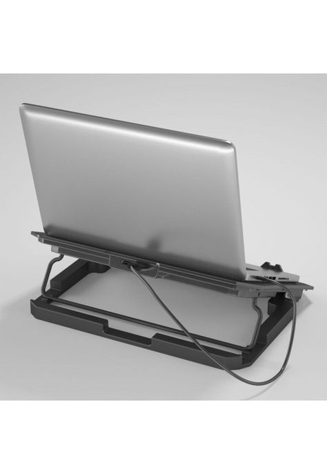Base Ventilador notebook Six Fan 60 LCD Mlab-4