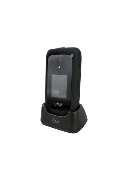 Teléfono Senior Shell 4G SOS, doble pantalla 2,8″ 1,77″ con base de carga-4