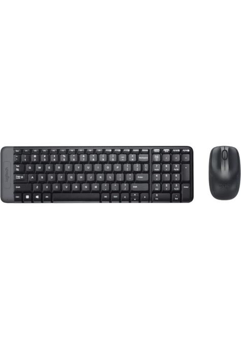 Combo Teclado Y Mouse Inalámbrico Logitech Mk220-1