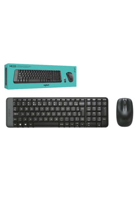 Combo Teclado Y Mouse Inalámbrico Logitech Mk220-3