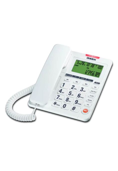 Telefono Sobremesa Uniden As-7408 Manos Libres blanco-2